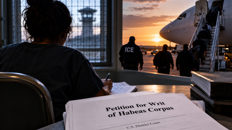 She Filed Her Own Habeas Petition From Detention. Two Days After Her Reply Was Docketed, She Was Flown to Liberia.