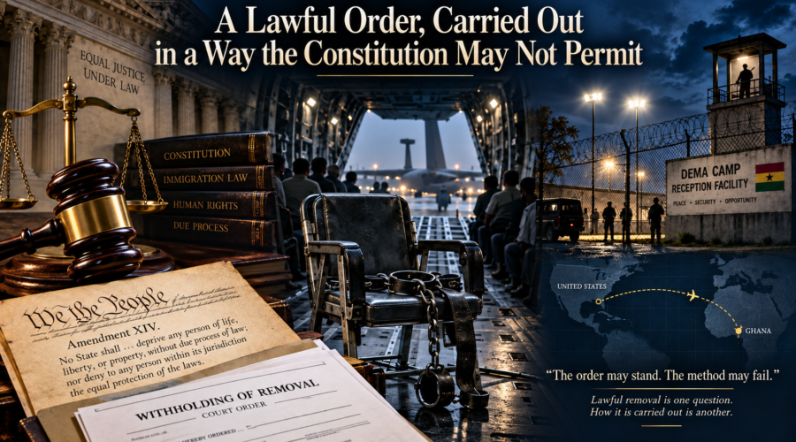 A Lawful Order, Carried Out in a Way the Constitution May Not Permit