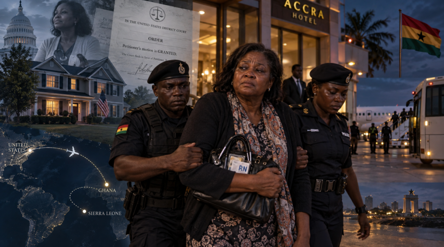 She Won Her Case, and Was Deported Anyway: A Maryland Nurse Sent Through Ghana