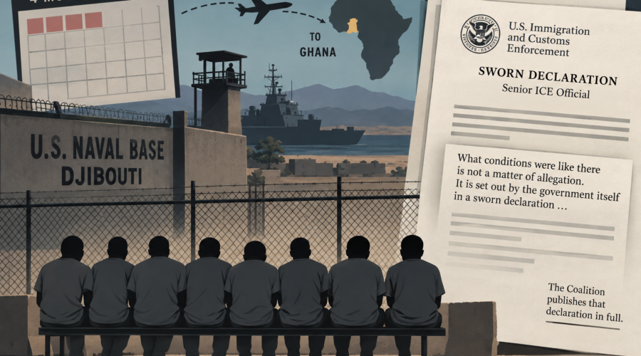 Before Ghana, Djibouti: What ICE’s Own Declaration Says About U.S. Third-Country Removals