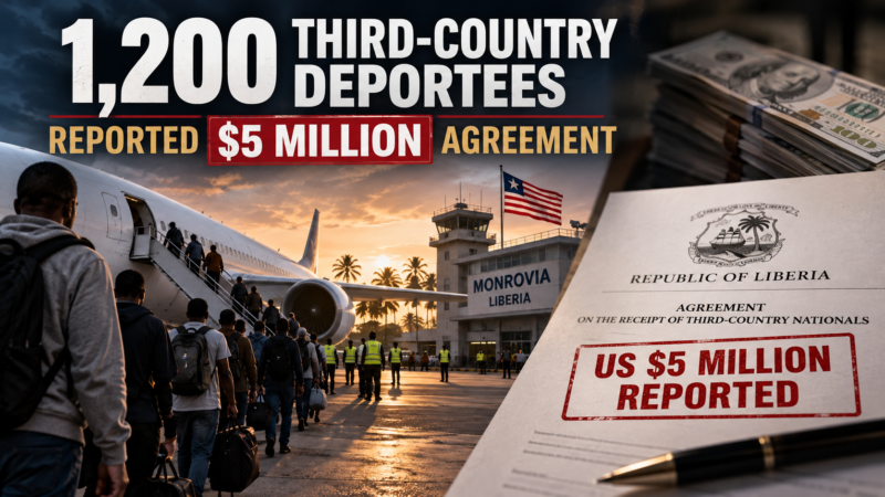 Liberia Agreed in September 2025. Liberians Were Told in August 2026.