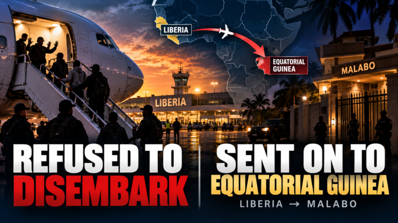They Refused to Leave the Plane in Liberia. Reuters Has Now Said Where They Went.