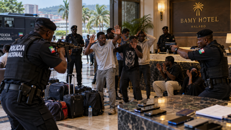 Armed Police Draw Weapons on People Held in Malabo, for the Second Time in Five Weeks