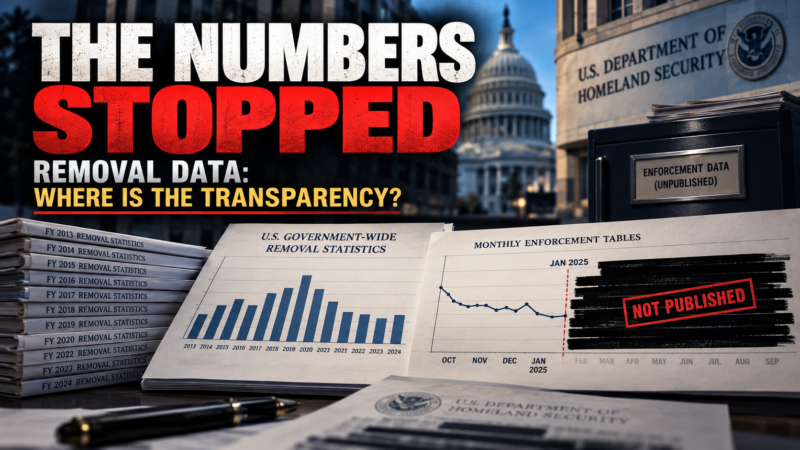 What the Removal Figures Show, and What the Government Stopped Publishing
