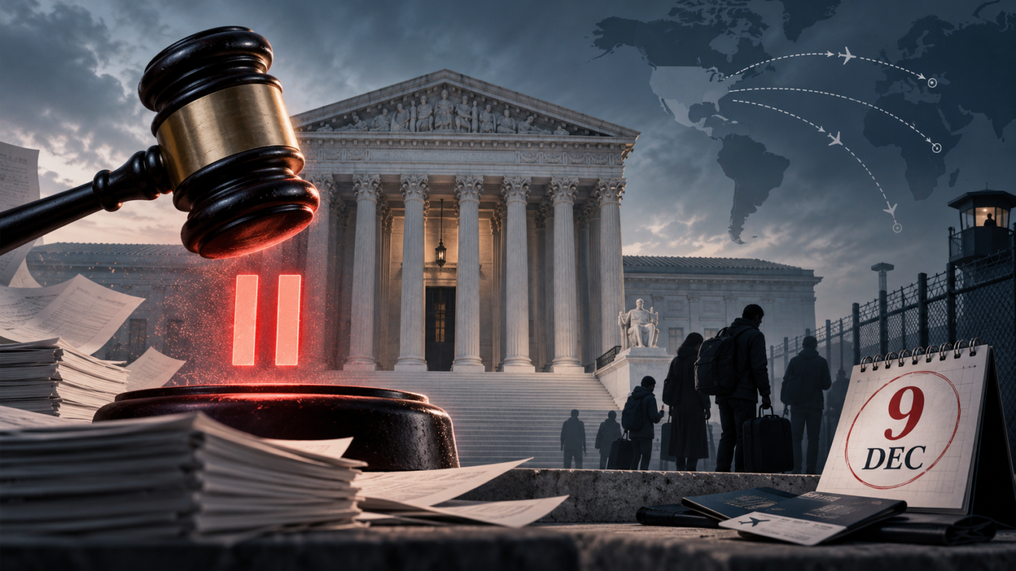 Supreme Court Pauses the Third-Country Ruling and Will Hear the Case on 9 December